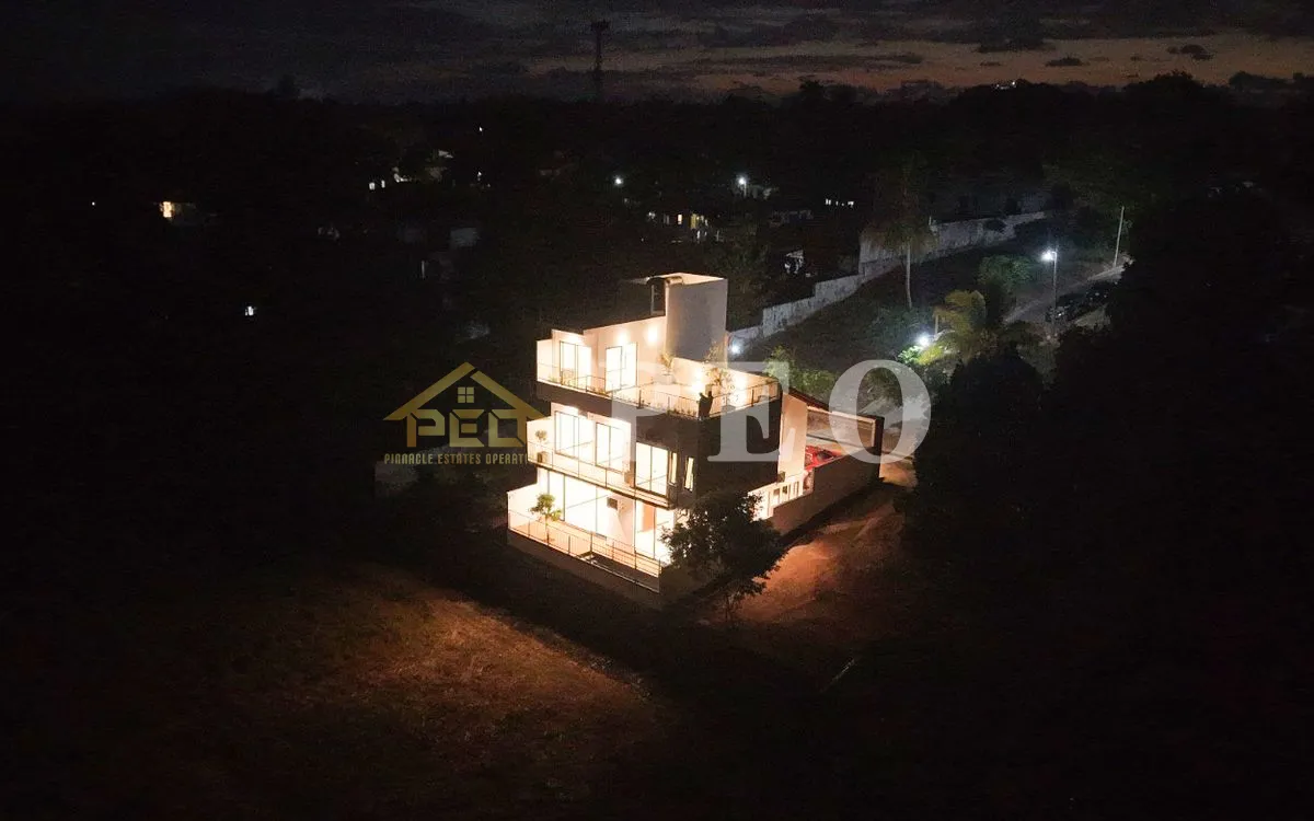 Brand New Three Storey luxury House viwing Paddy Field Locaketd In Prime Aurura (DH1166) - Image 3